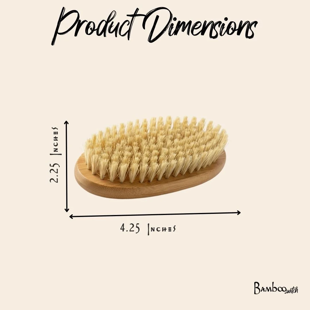 Bamboo Beard Brush - Image 4