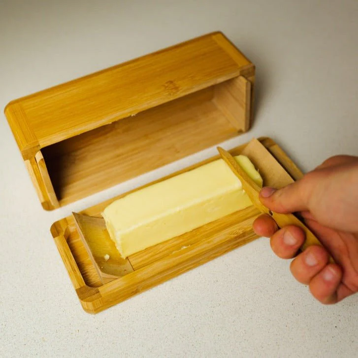 Bamboo Butter Dish - Image 2