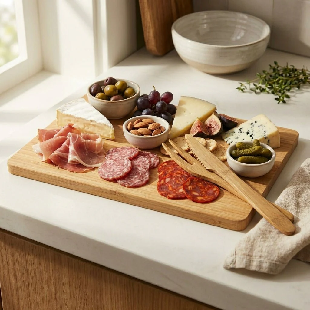 Bamboo Charcuterie Fork - Image 2