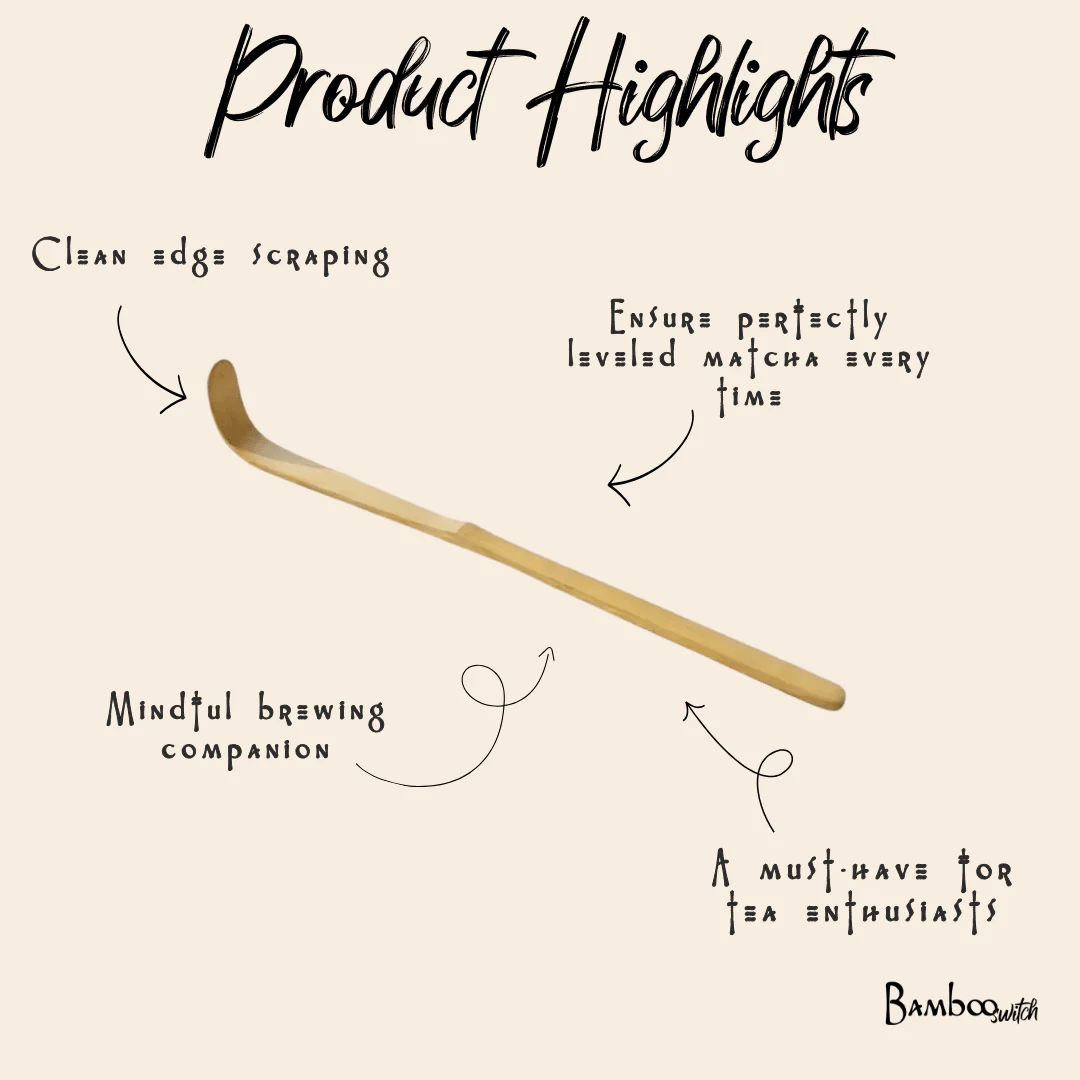 Bamboo Chashaku Matcha Scoop - Image 5