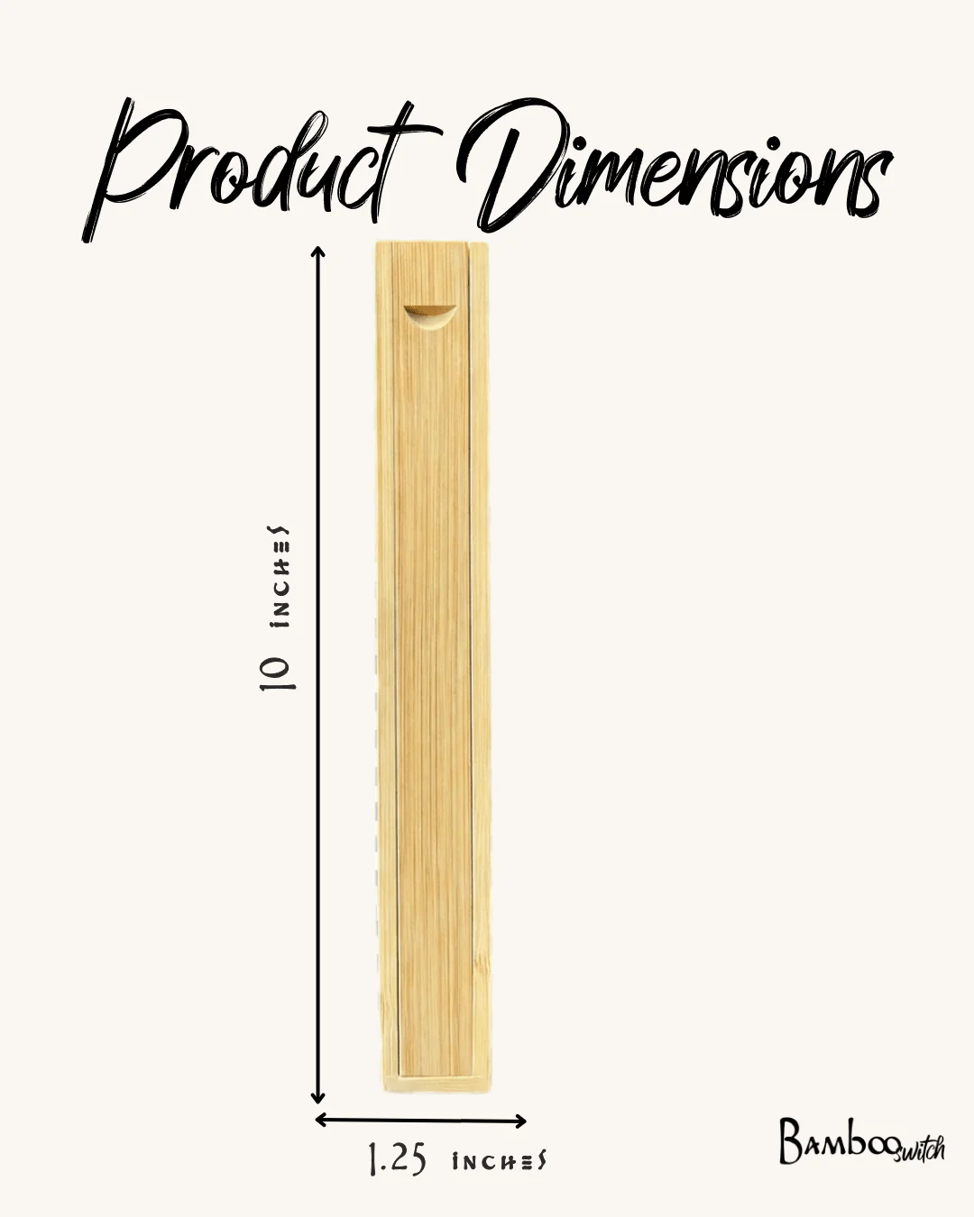 Bamboo Chopstick Storage Box - Image 5