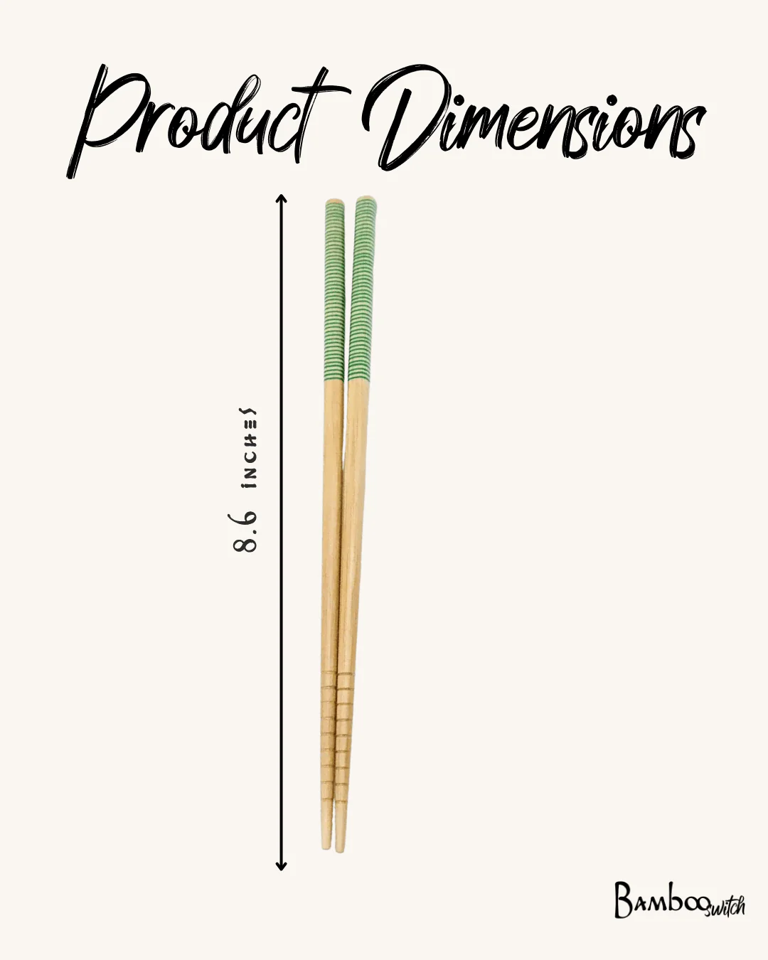 Bamboo Chopsticks | Set of 2 - Image 7