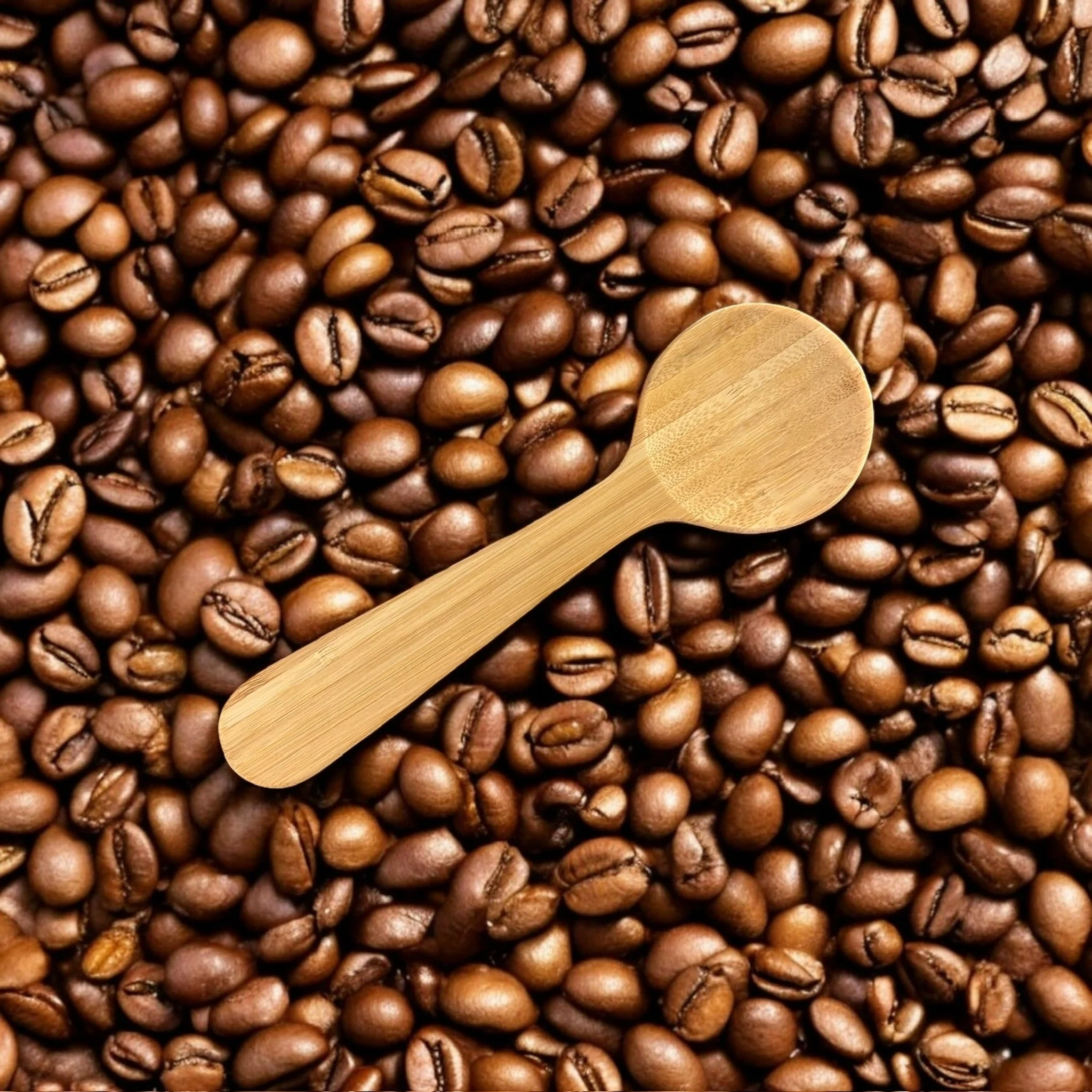 Bamboo Coffee Clip Scoop - Image 3