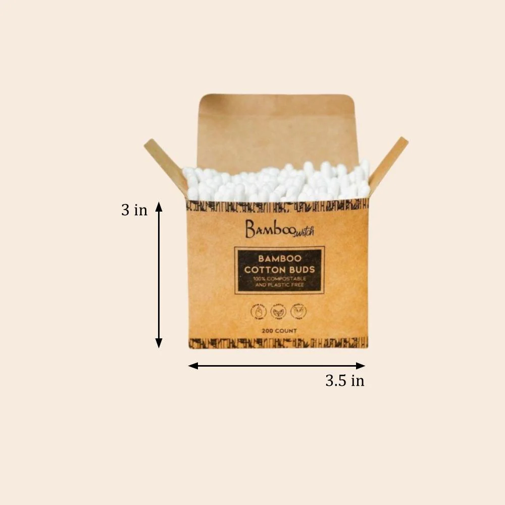 Bamboo Cotton Ear Buds | 200 ct - Image 4