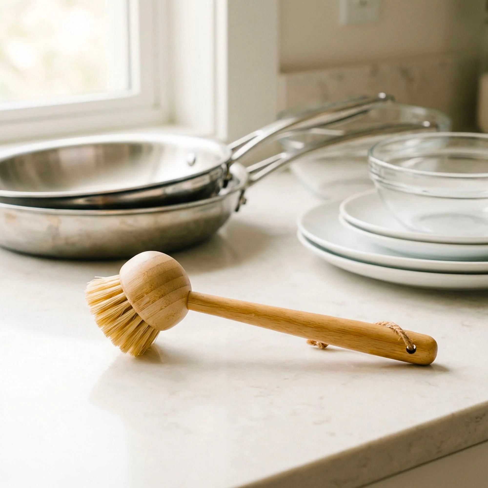 Bamboo Dish Brush - Image 2