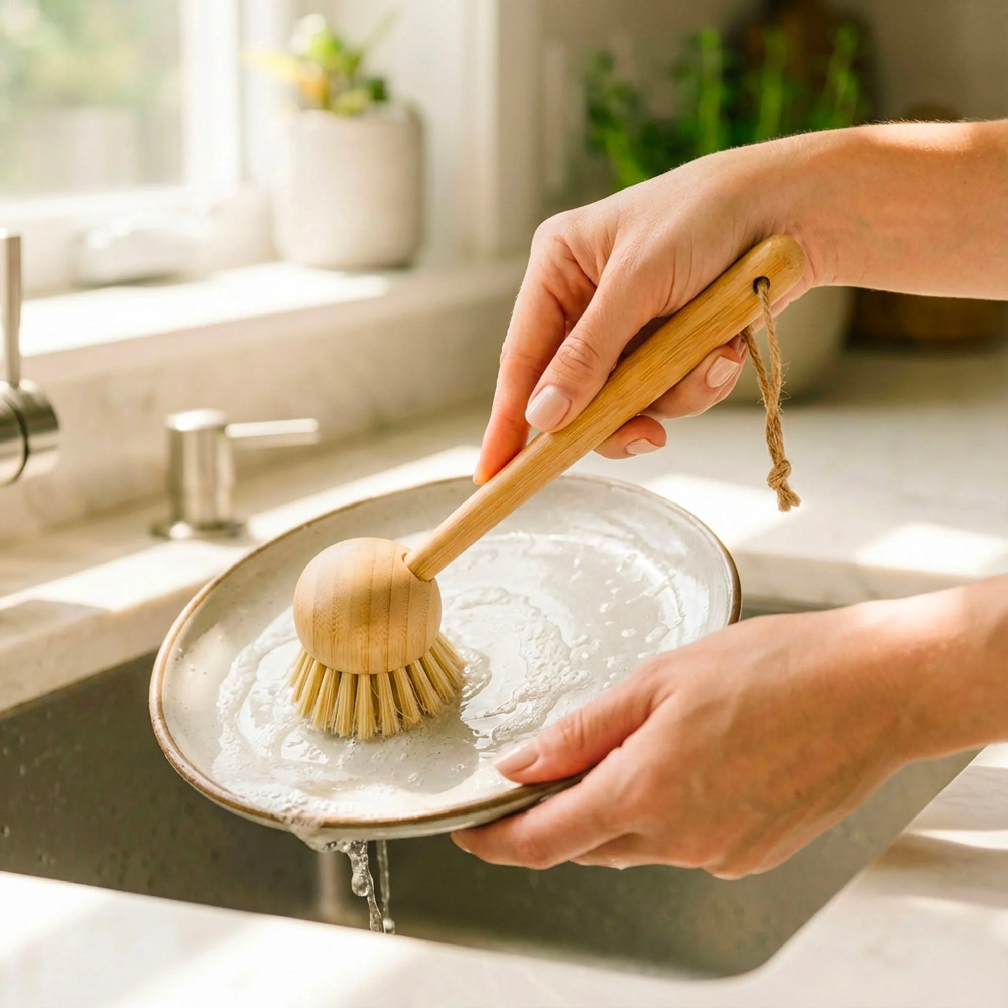 Bamboo Dish Brush - Image 3