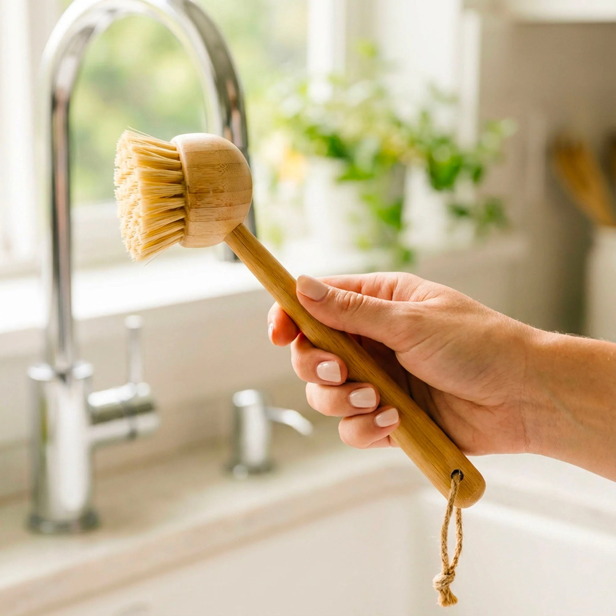 Bamboo Dish Brush - Image 4