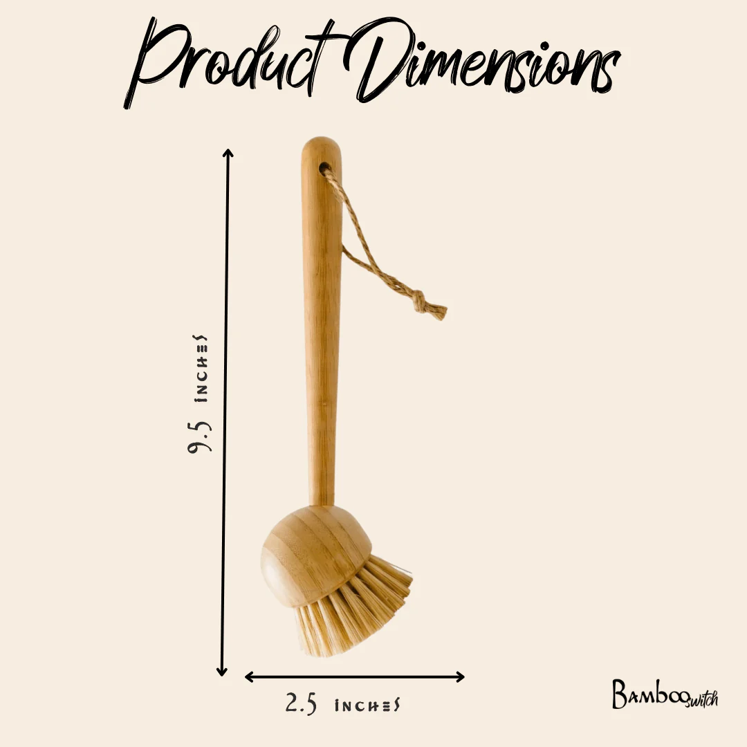 Bamboo Dish Brush - Image 6