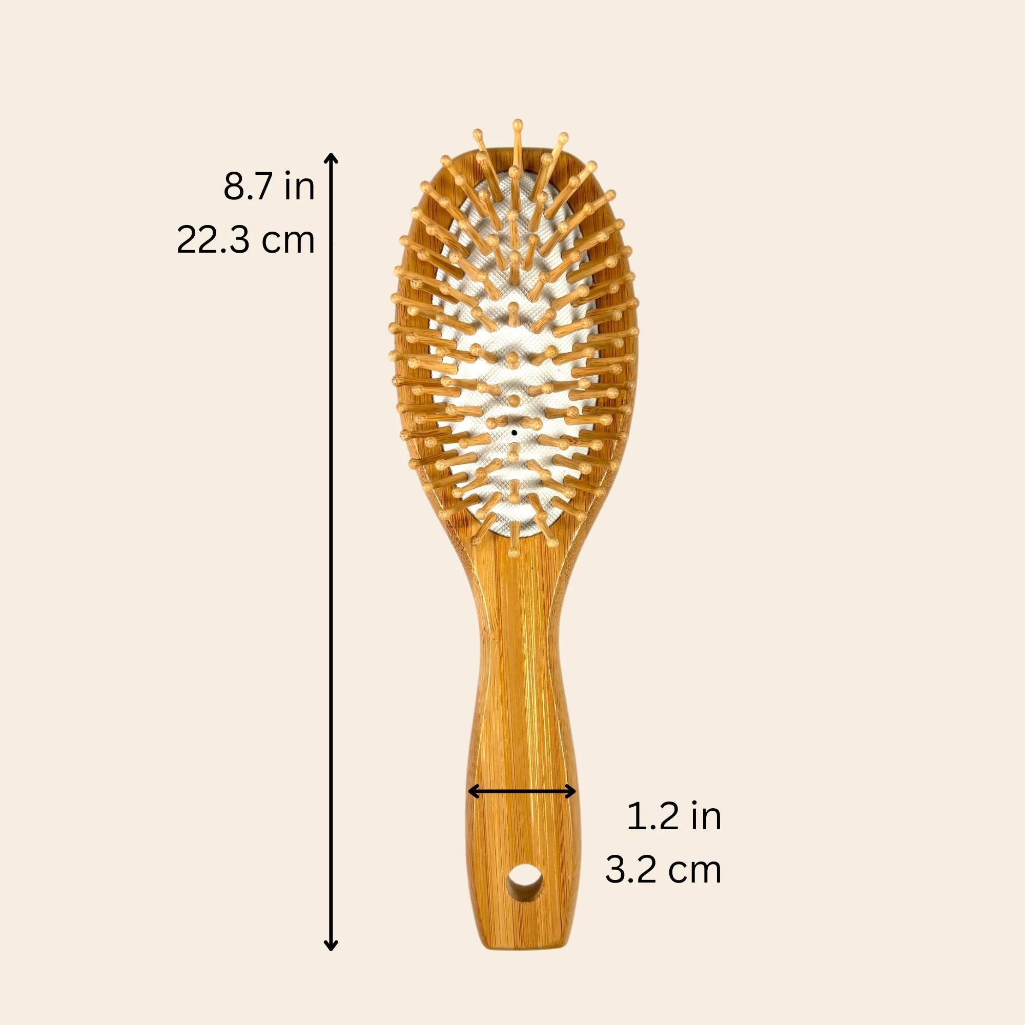 Bamboo Double-Sided Hair Brush - Image 4