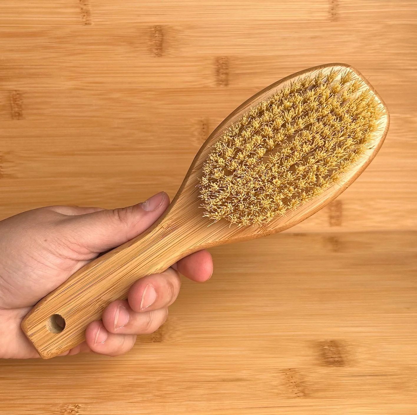 Bamboo Double-Sided Hair Brush - Image 6