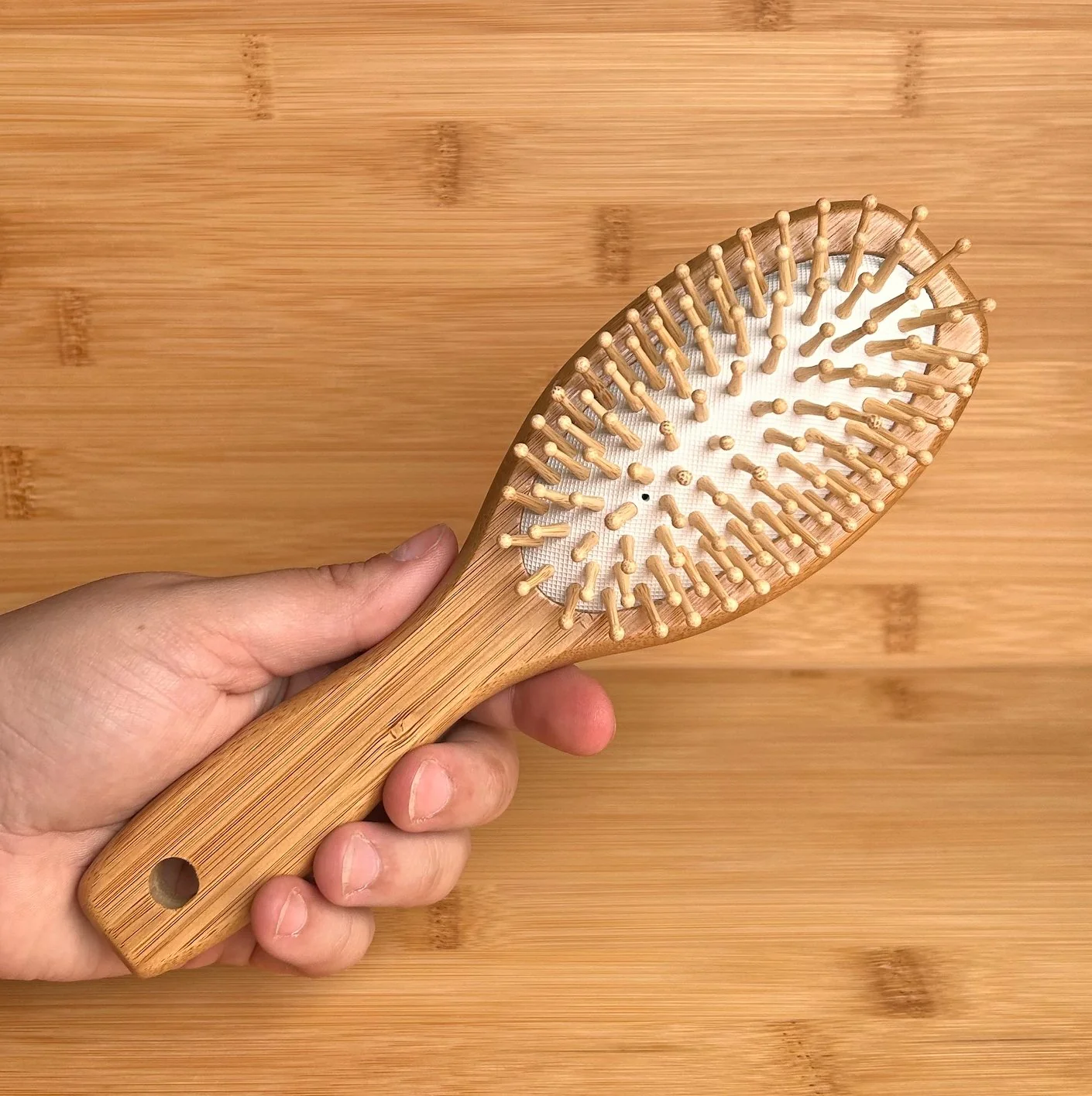 Bamboo Double-Sided Hair Brush - Image 7