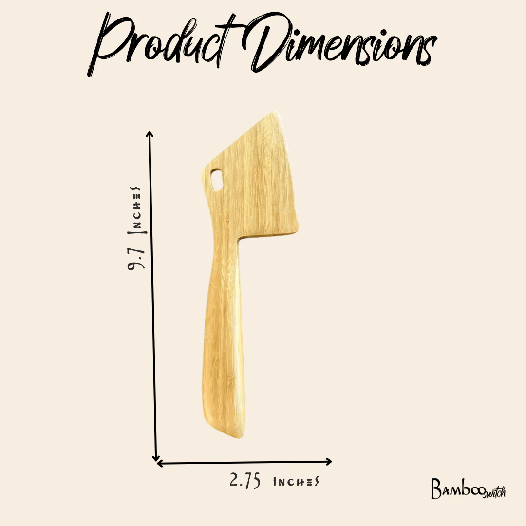 Bamboo Dough Scraper - Image 4