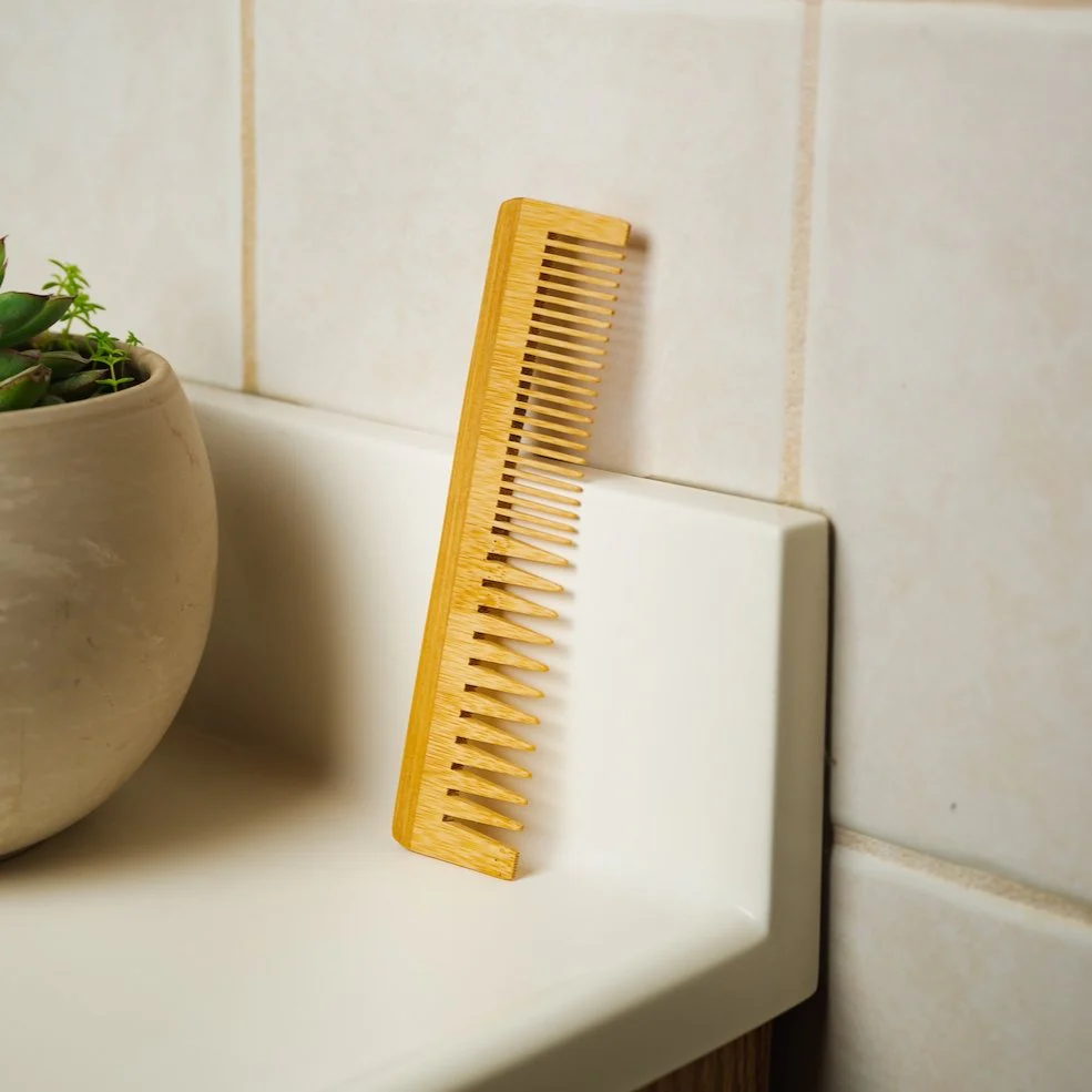 Bamboo Dual Pocket Comb - Image 6