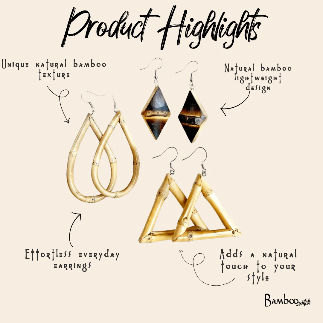 Bamboo Earring - Image 5