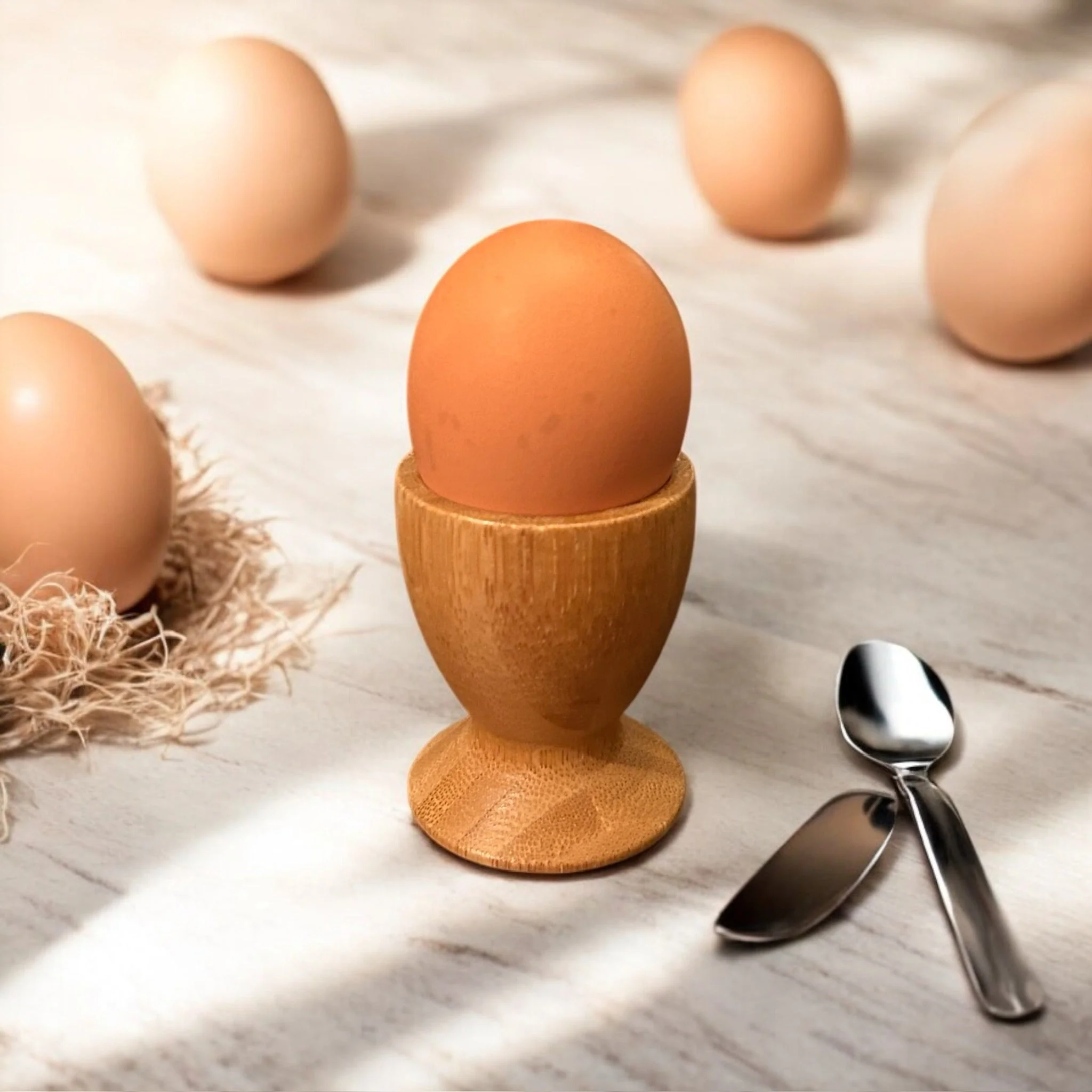 Bamboo Egg Cup - Image 2