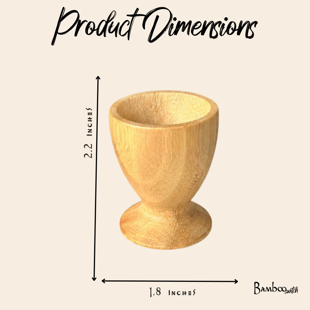 Bamboo Egg Cup - Image 4