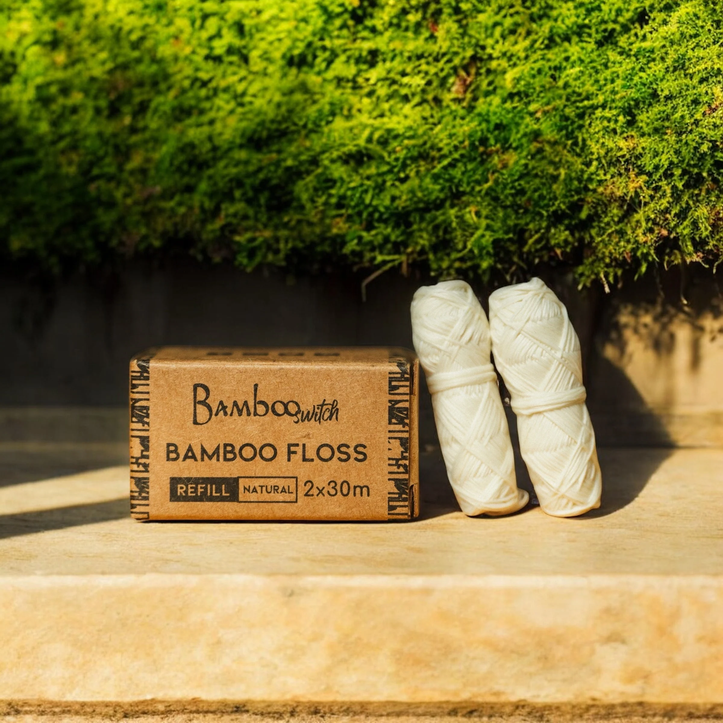 Bamboo Floss Refill Pack | 2 Floss Spools - Image 4