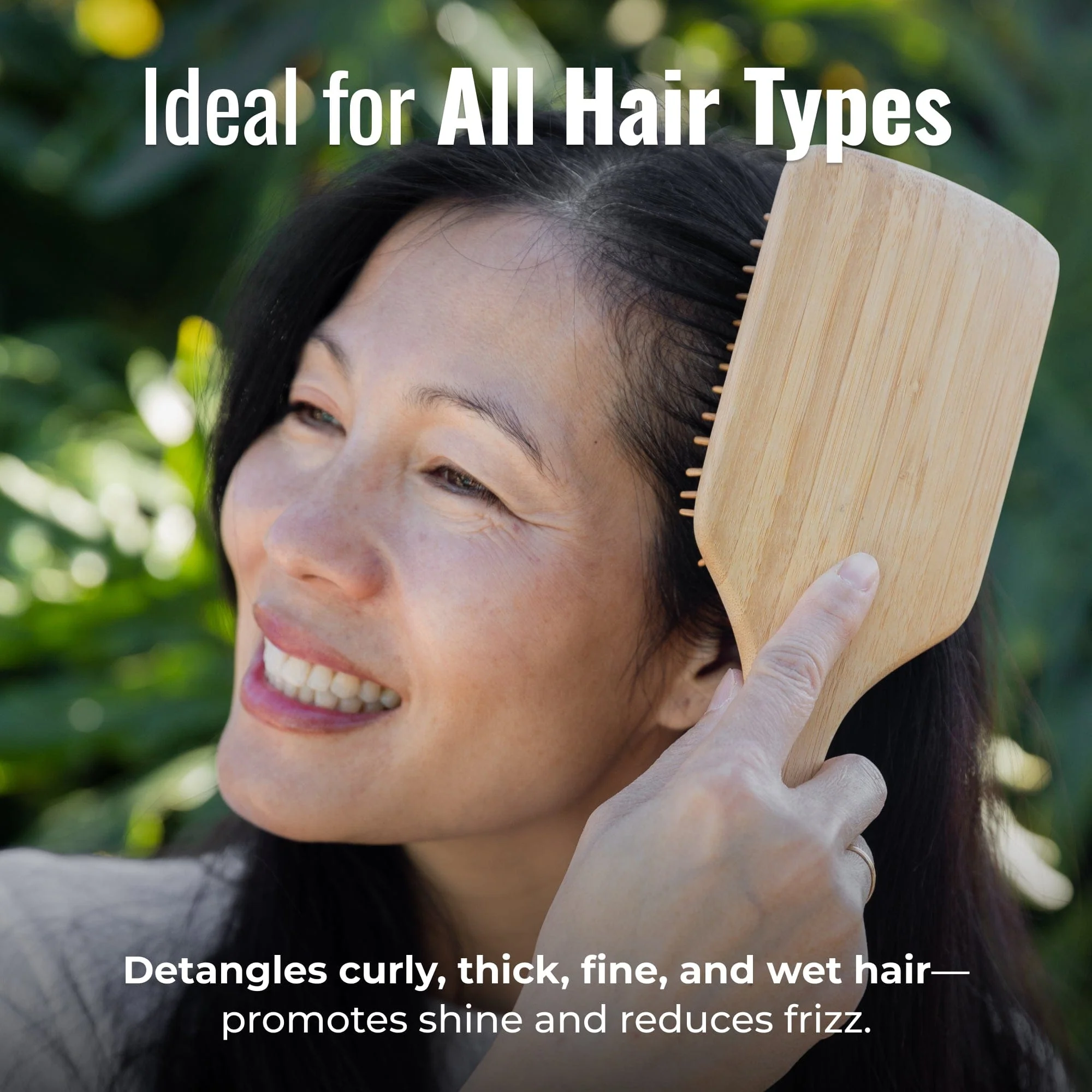 Bamboo Hair Brush - Image 6