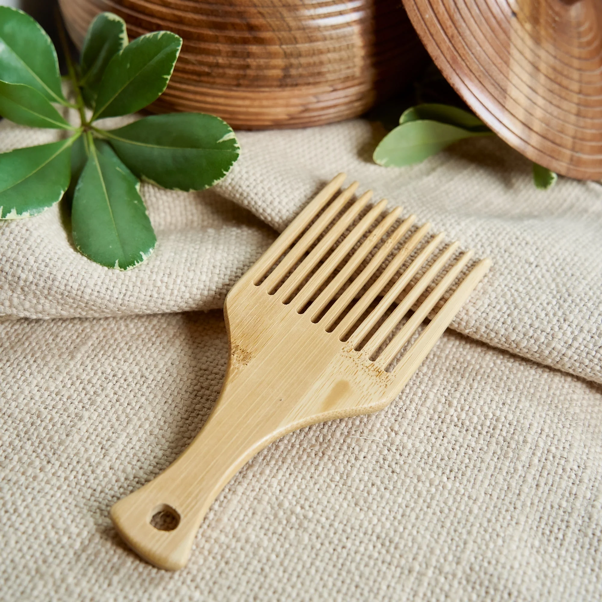 Bamboo Hair Pick - Image 4