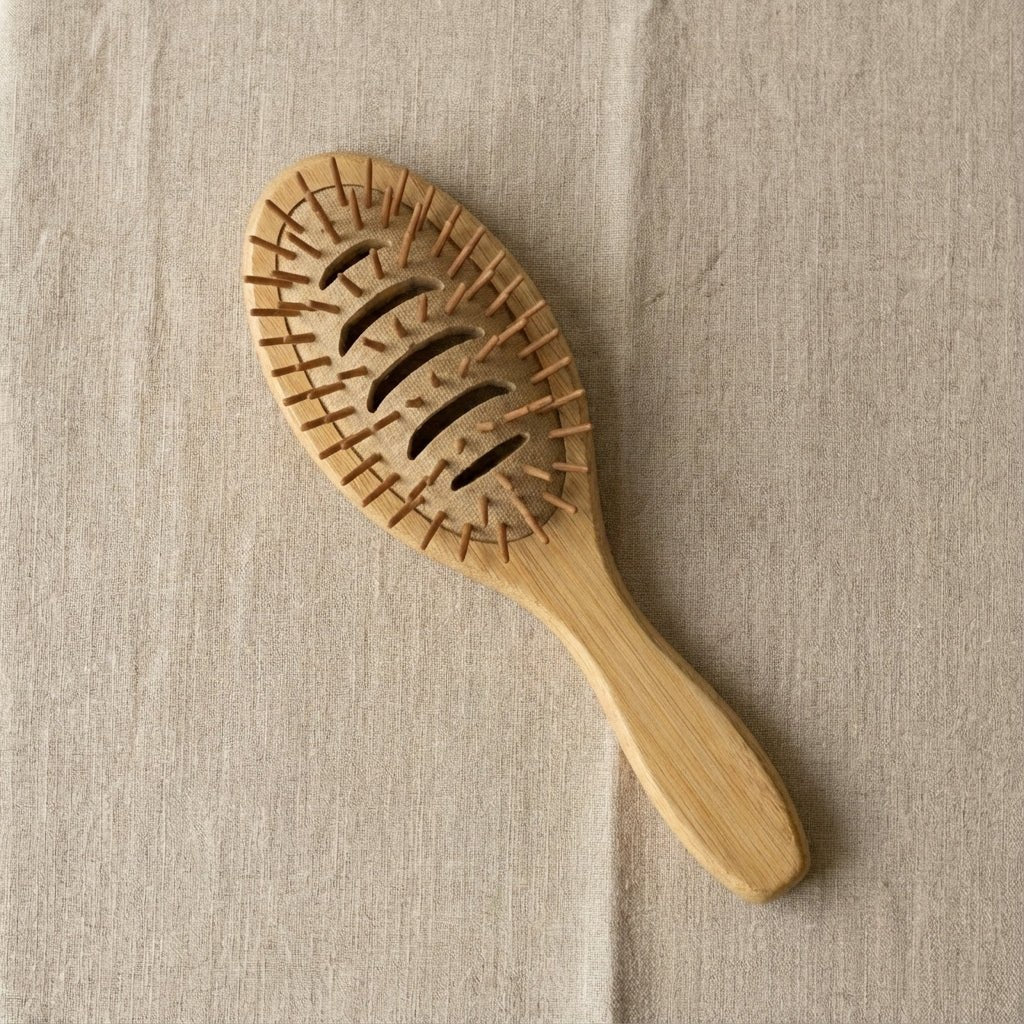 Bamboo Hairbrush | Vented - Image 2