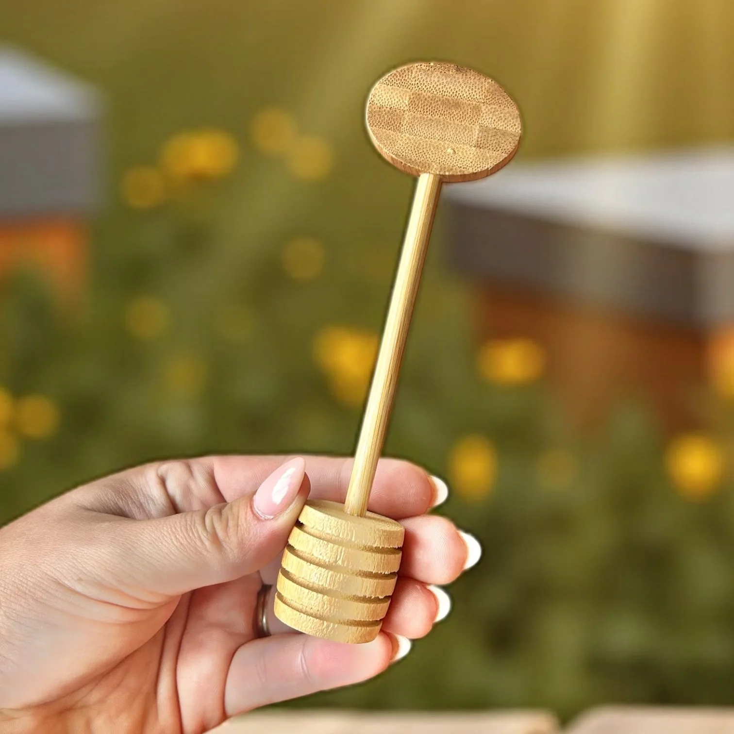 Bamboo Honey Dipper Wand - Image 2