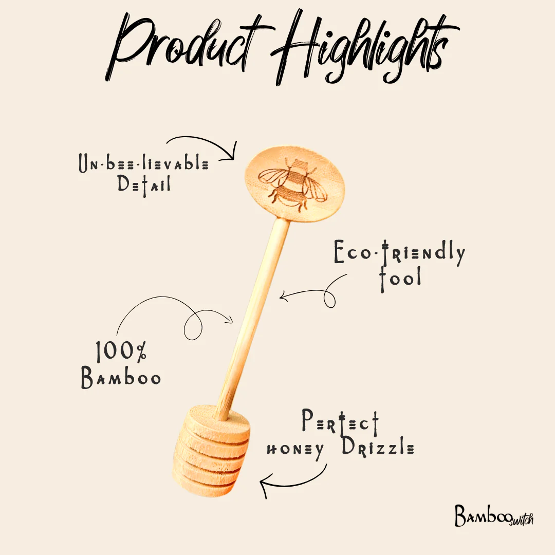 Bamboo Honey Dipper Wand - Image 4