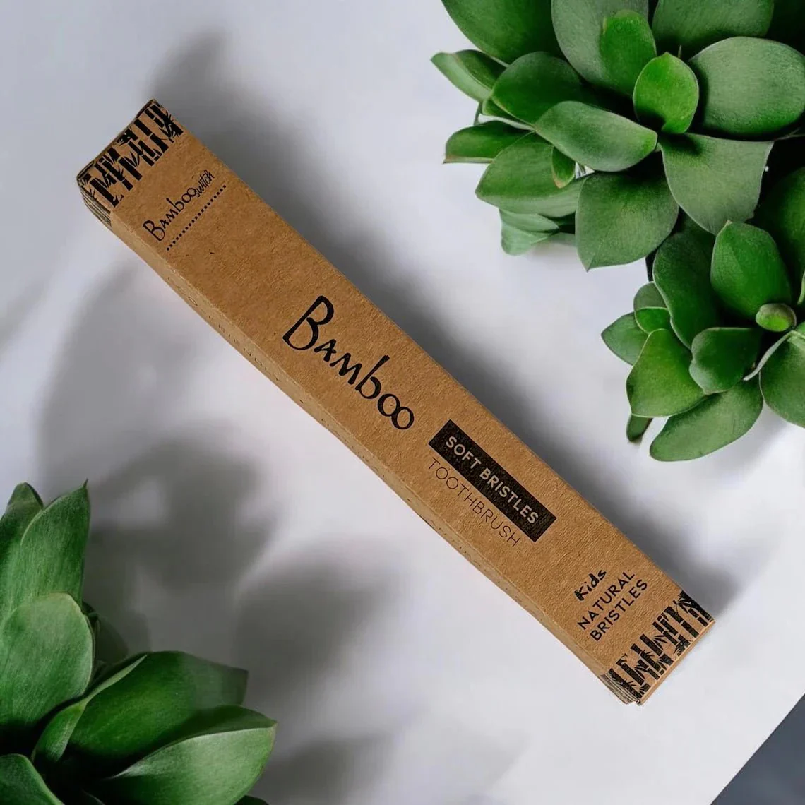Bamboo Kids Toothbrush | Compostable Bristle - Image 2