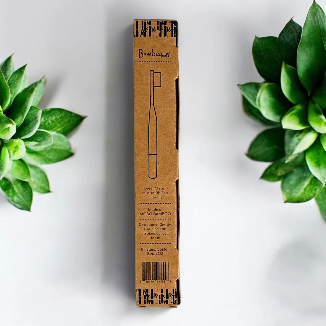 Bamboo Kids Toothbrush | Compostable Bristle - Image 3