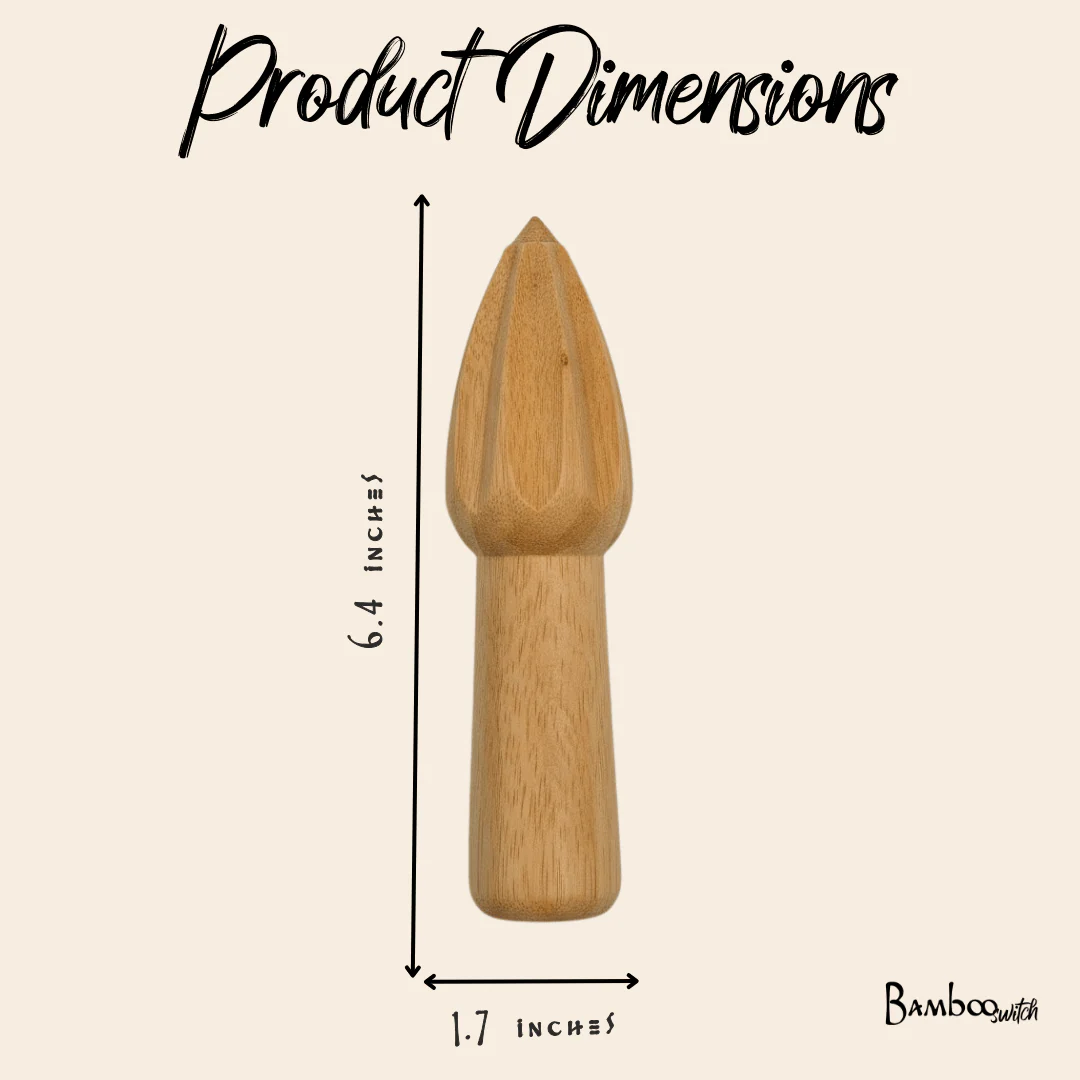 Bamboo Lemon Juicer - Image 4