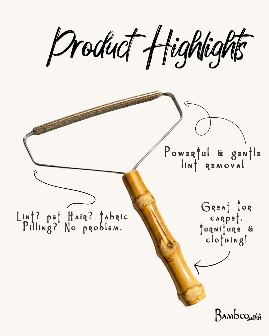 Bamboo Lint Remover - Image 2