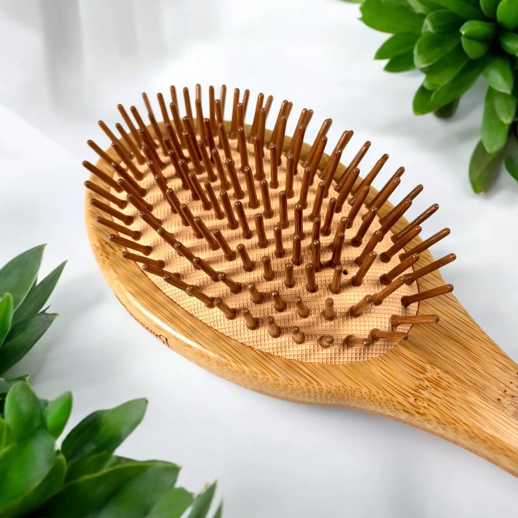 Bamboo Long Handle Back Massager - Image 3