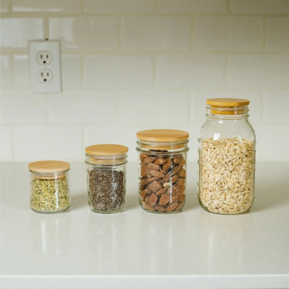 Bamboo Mason Jar Lids - Image 3