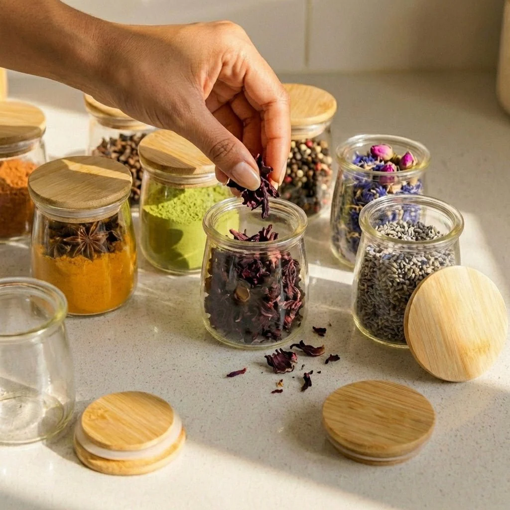 Bamboo Mason Jar Lids - Image 4