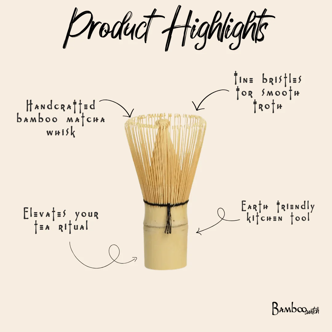 Bamboo Matcha Whisk - Image 3