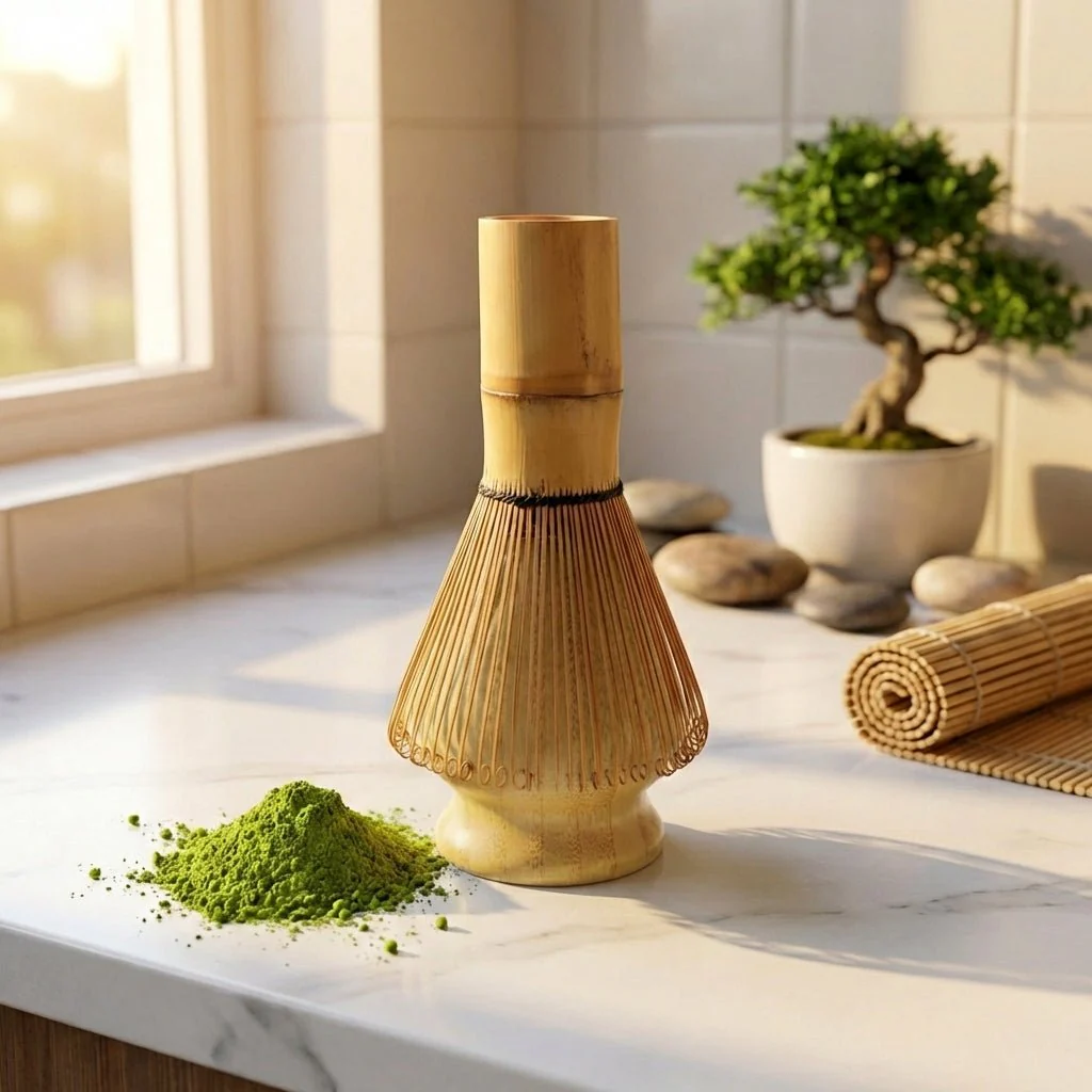 Bamboo Matcha Whisk Holder - Image 2