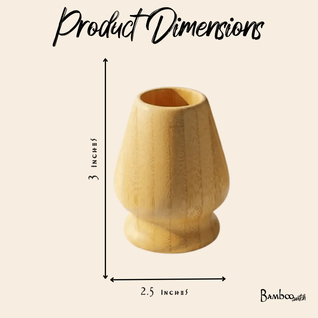 Bamboo Matcha Whisk Holder - Image 4