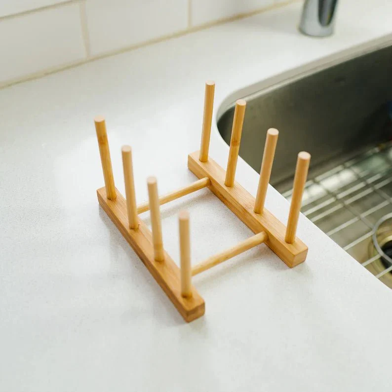 Bamboo Pegged Drying Rack - Image 2