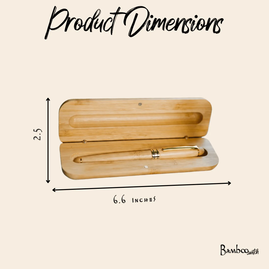 Bamboo Pen in Case - Image 4
