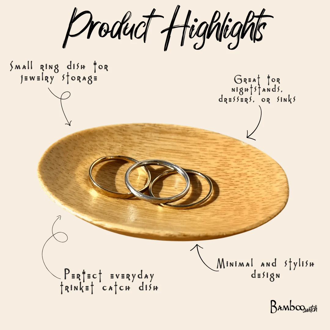 Bamboo Ring Dish - Image 4