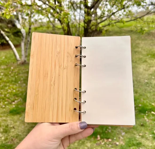 Bamboo Ringed Notebook - Image 2
