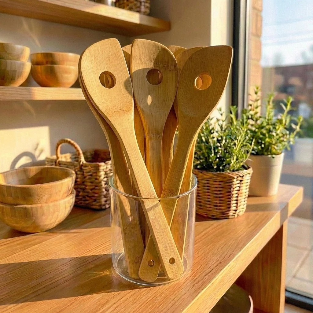 Bamboo Risotto Spoon - Image 2