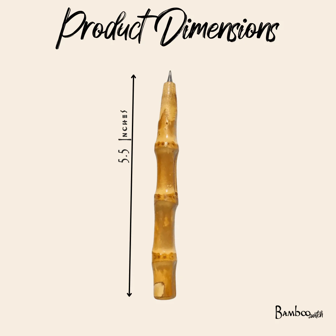 Bamboo Root Pen - Image 3