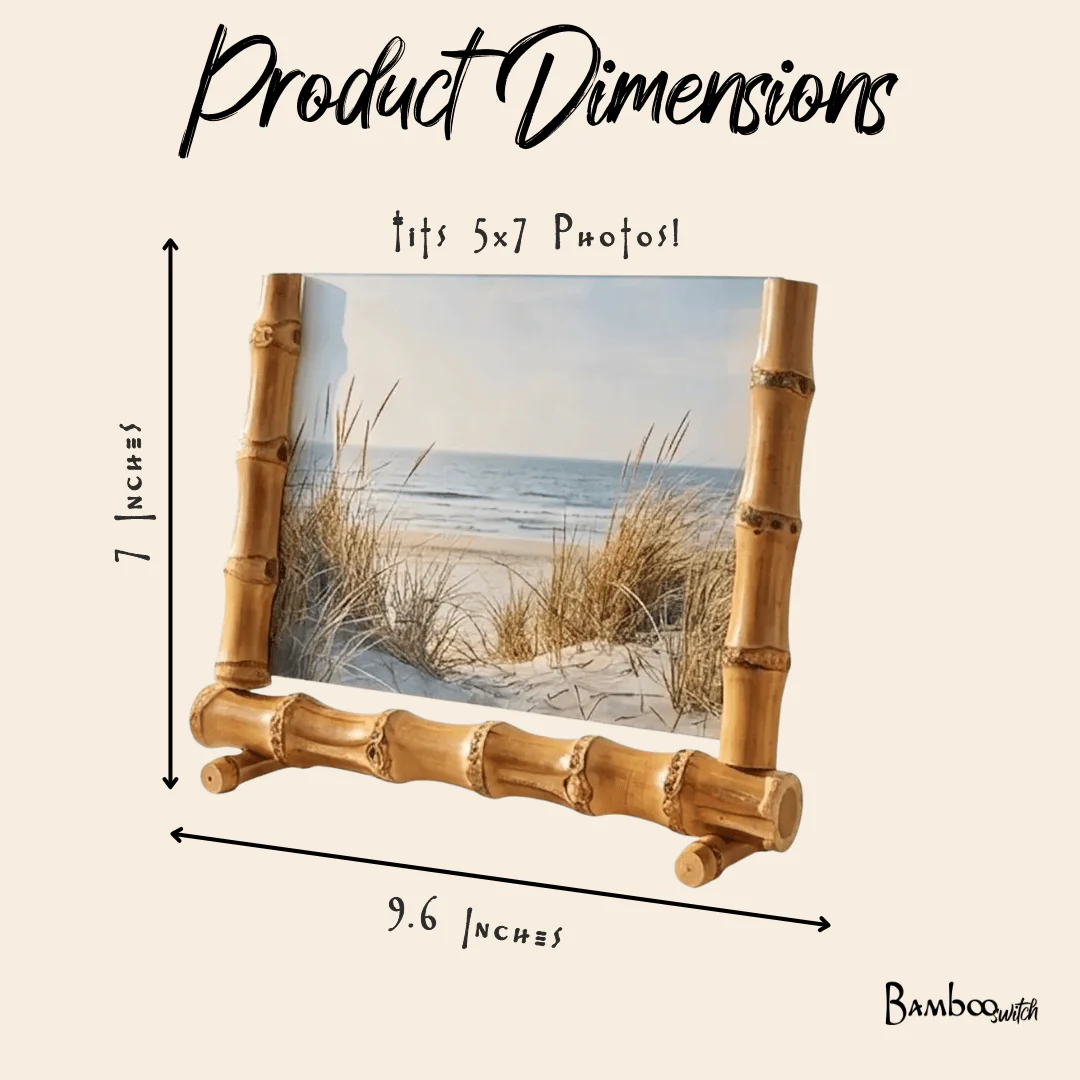 Bamboo Root Picture Frame - Image 5