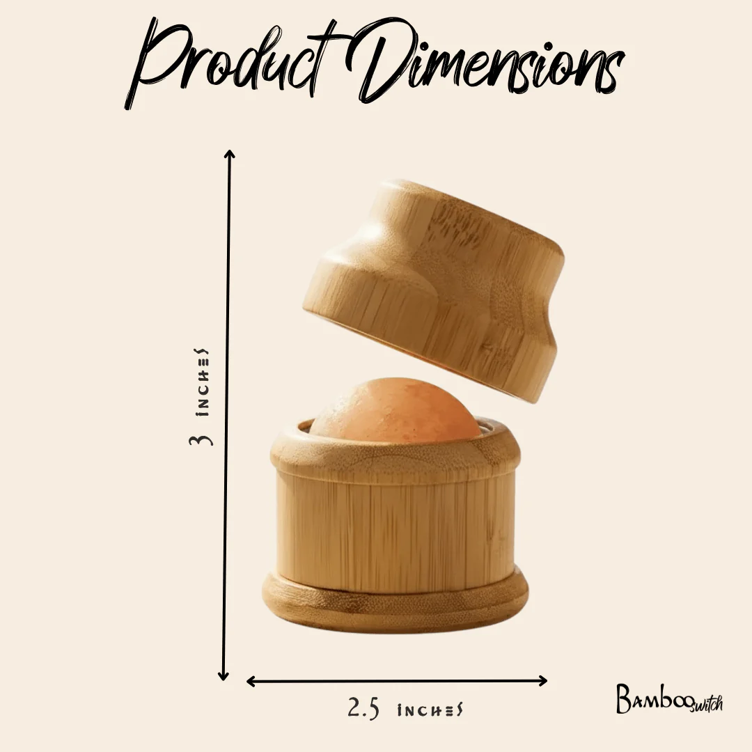 Bamboo Salt Massage Rollerball - Image 4