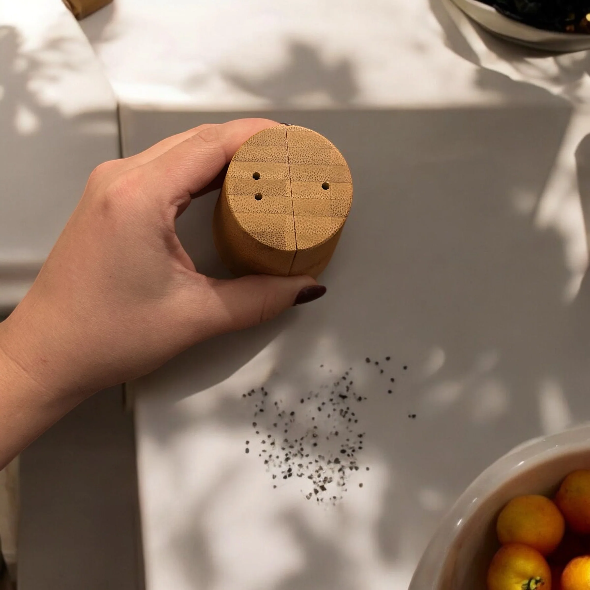 Bamboo Salt & Pepper Shaker - Image 5