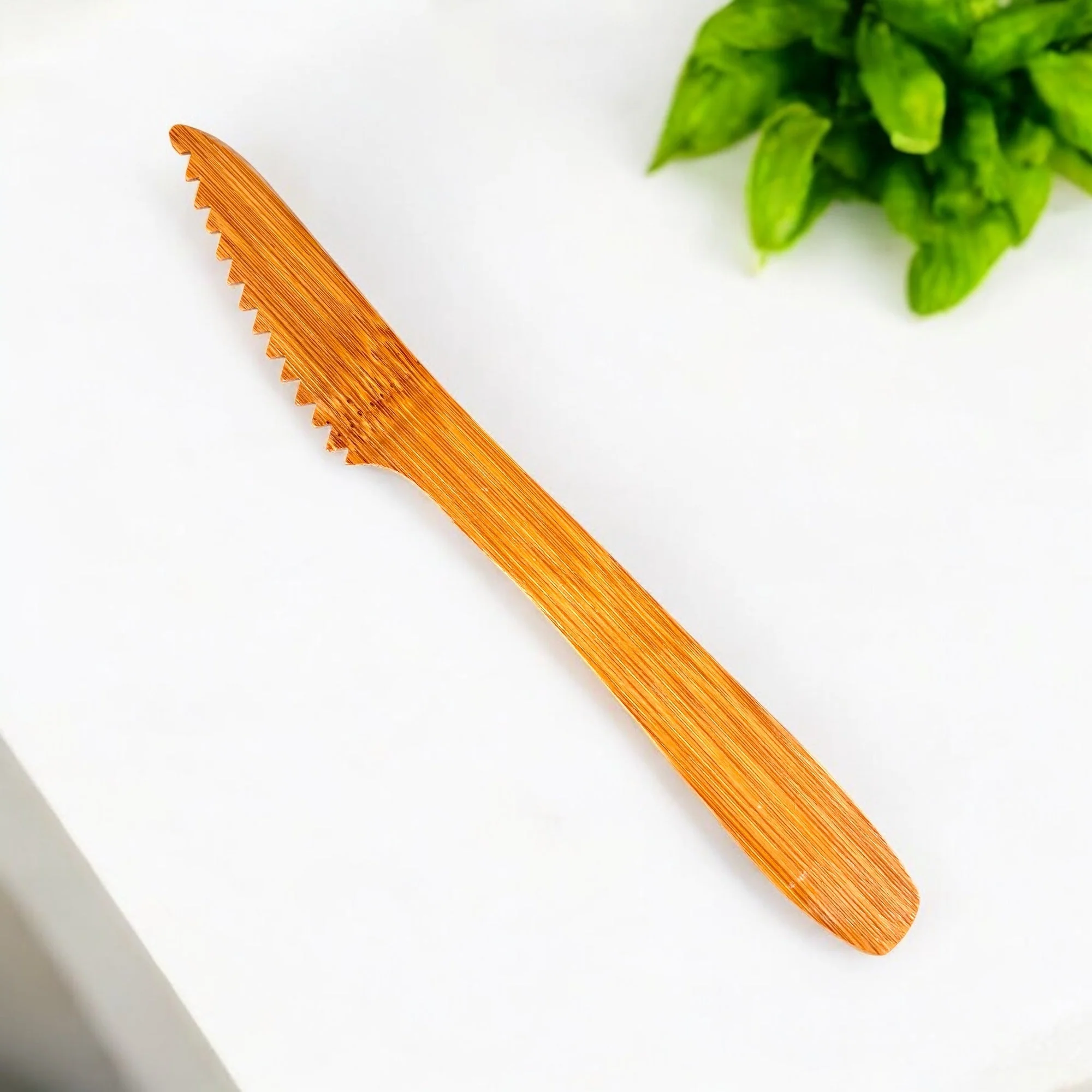 Bamboo Serrated Knife - Image 2