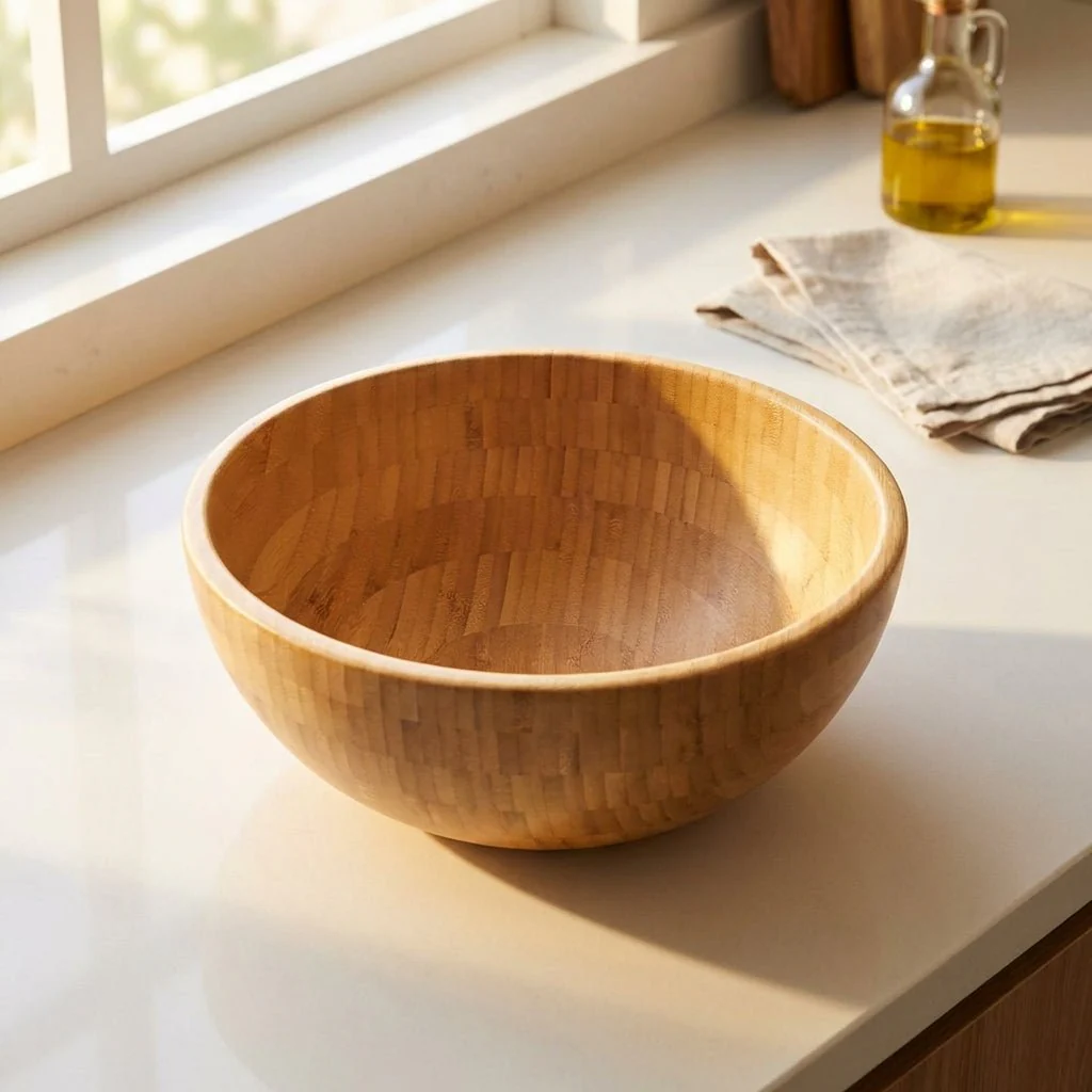 Bamboo Serving Bowl - Image 2