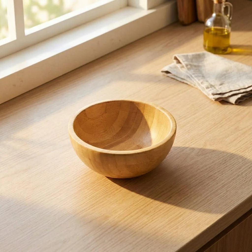 Bamboo Serving Bowl - Image 5