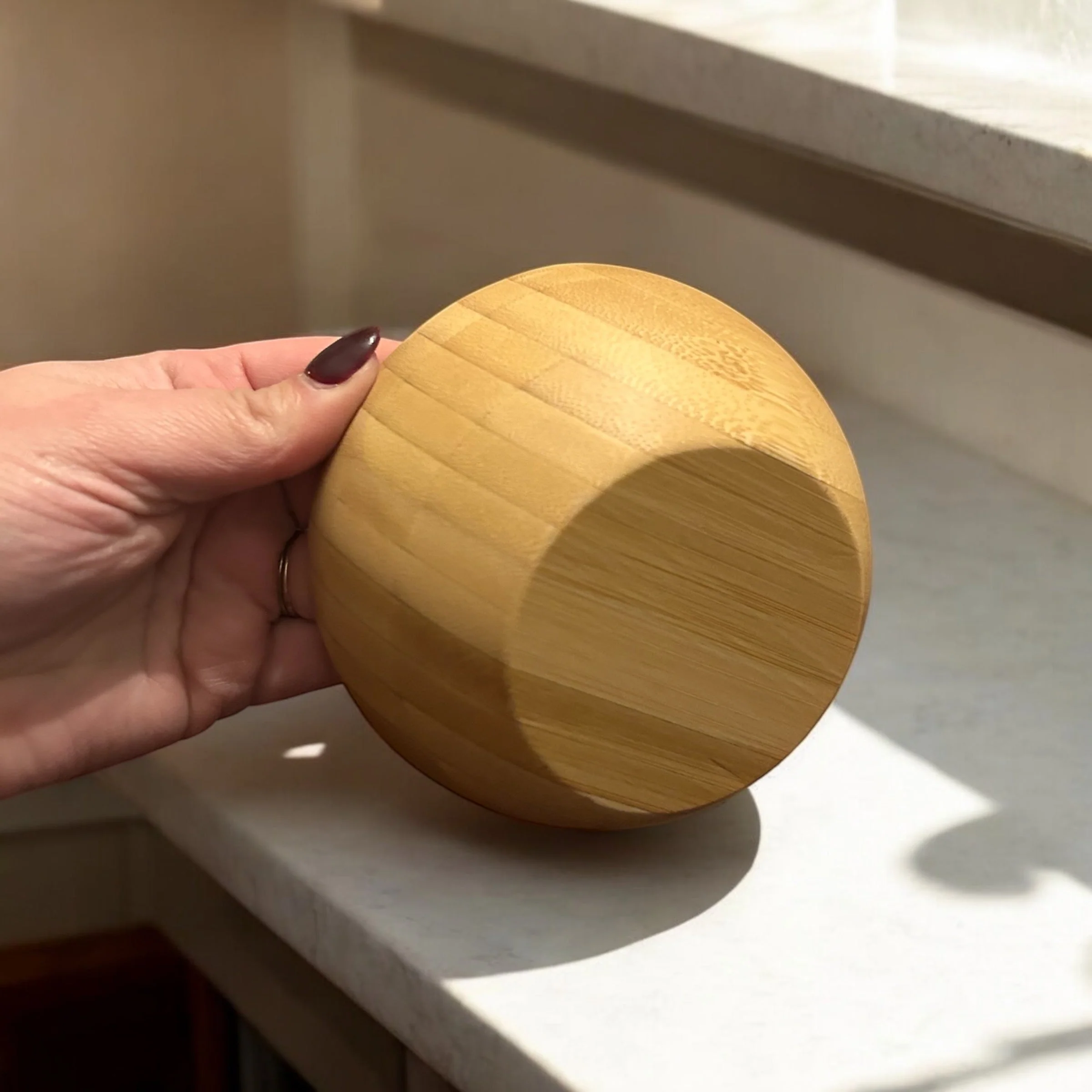 Bamboo Serving Bowl - Image 7