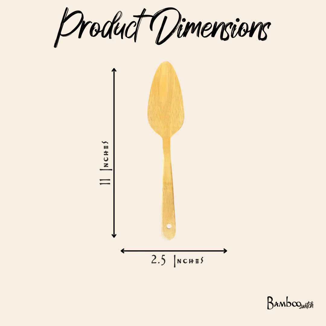 Bamboo Serving Spatula - Image 4
